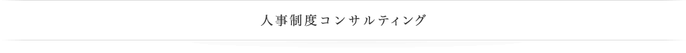 人事制度コンサルティング